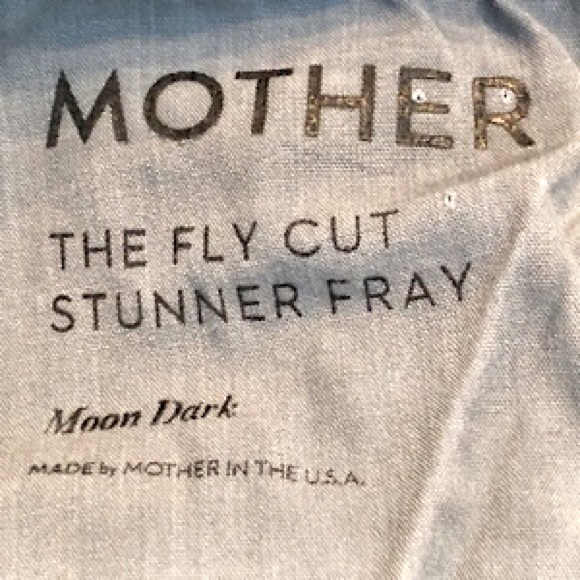 “Like New” MOTHER The Fly Cut Stunner Fray Jean - Picture 9 of 11